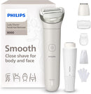 Philips Lady Shaver Series 8000 - Cordless, Wet & Dry Electric Shaver, 3-Blade Shaving System, Flexible Shaving Head, LED Light, for Face, Legs, Body & Bikini, 100 Mins. Runtime, Model BRL159/00 Infinity Warehouse