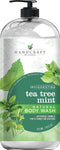 Handcraft Tea Tree Mint Body Wash 16 oz - Extra Strength Body Wash For Athletes Foot, Nail Fungus, Itchy Skin, Jock Itch, Acne and Eczema - Tea Tree Mint Body Wash For Men & Women Handcraft Blends Store