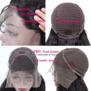 QTHAIR Lace Front Wigs Human Hair 12A Grade Brazilain Straight Human Hair Wigs for Black Women 22" Pre Plucked Natural Hairline with Baby Hair 150% Density Natural Color QTHAIR