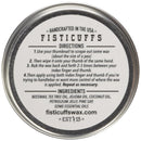 Fisticuffs Strong Hold Mustache Wax 1 OZ. Tin Fisticuffs