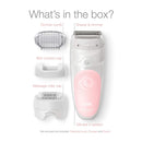 Braun Epilator Silk-épil 5 5-620, Hair Removal for Women, Shaver & Trimmer, Cordless, Rechargeable, Wet & Dry , 6 Piece Set Braun