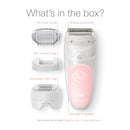 Braun Epilator Silk-épil 5 5-620, Hair Removal for Women, Shaver & Trimmer, Cordless, Rechargeable, Wet & Dry , 6 Piece Set Braun