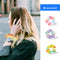 Velvet Hair Pocket Scrunchies Wth Hidden Zipper For Girls Women Cute Elastic hair Accessories ,Great Scrunchy 3 Pcs qiyue