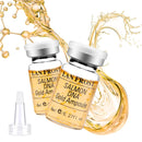 BB Facial Glow Starter Kit Serum Hyaluronic Acid Essence Skin Care Set, Salmon DNA Glod Ampoule 0.27oz 12 Vials, Glow Repair Kit with 7 Different Peptides Infinity Warehouse