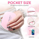 Modelones Poly Extension Gel Nail Kit - Builder Nail Enhancement Gel 6 Colors Pink Nude All In One Kit with Nail Lamp Base Top Coat Set Acrylic Design Salon Valentines Nail Art modelones