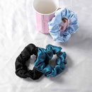 ZIMASILK 100% Mulberry Silk Hair Scrunchies-Standard, Small, Mini-Best for Women and Girls’Hair.19MM Elastic Hair Bands for Ponytail Holder.Gentle And No hurt.(3 Sizes,Taupe) ZIMASILK