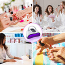 One Fire Nail Dryer, 120W Led Nail UV Light Professional, Automatic Sensor UV Led Nail Lamp Gel Polish Light, 4 Timer Gel Polish UV Nail Light, Portable Large Space UV Light for Nails Gel Polish Dryer One Fire