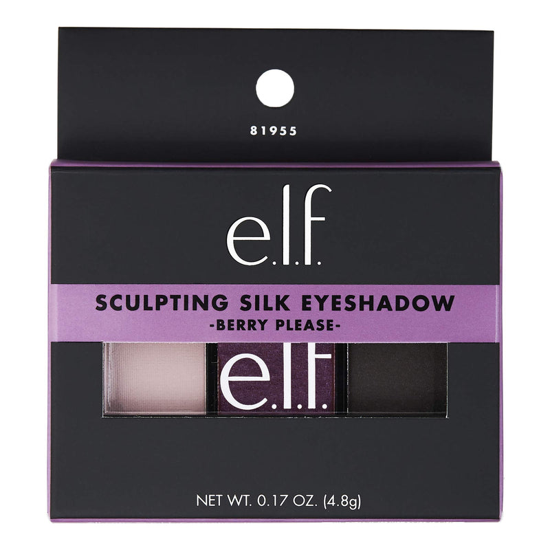 e.l.f. Sculpting Silk Eyeshadow 81955 Berry Please .17 Ounce e.l.f.