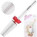 PANA Nail Carbide 5 in 1 Bit - Two Way Rotate use for Both Left and Right Handed - Fast remove Acrylic or Hard Gel - 3/32" Shank - Manicure, Nail Art, Drill Machine (Fine, Silver) PANA