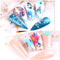Le Fu Li 30 Sheets Butterfly Nail Art Stickers Nail Art Water Transfer Sticker with Butterfly Flower Patterns Manicure Tips，Nail Tips DIY Toenails Nail Art Decorations Accessories Decals Le Fu Li