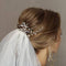 Aukmla Bride Wedding Hair Pins Pearl Beads Headpiece Hair Clip Barrette Decorative Flower Bridal Hair Accessories for Women and Girls Aukmla