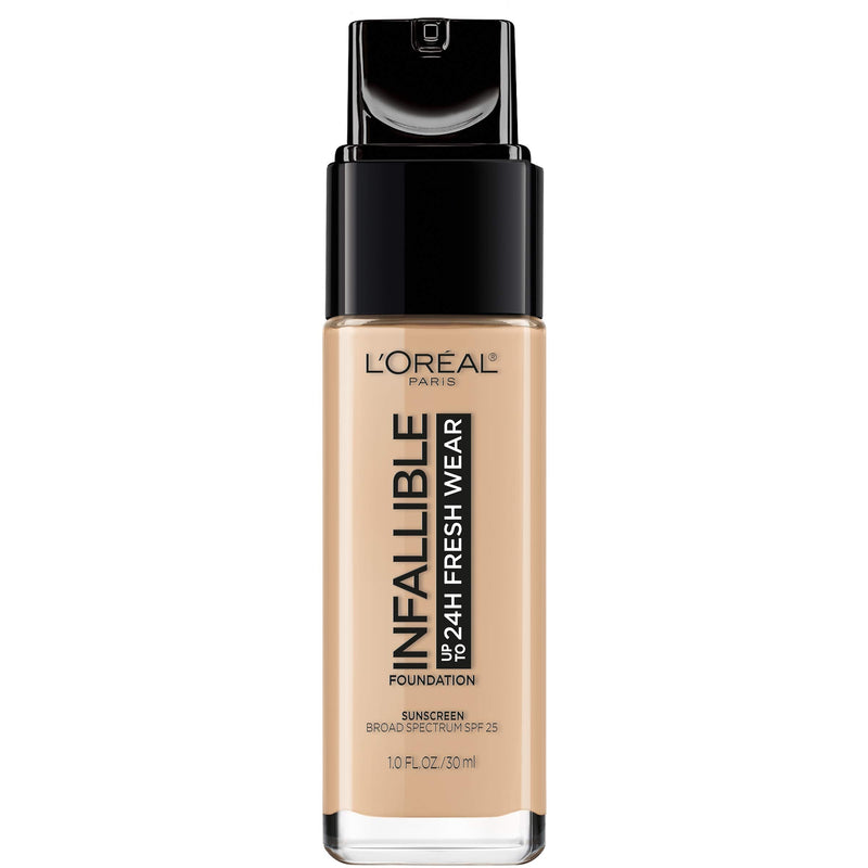L'Oreal Paris Makeup Infallible Up to 24 Hour Fresh Wear Foundation, Beige Ivory, 1 Ounce L'Oreal Paris