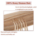 18 Inches I Tip Human Hair Extensions 100 Strands/Pack Pre Bonded Keratin Stick Tipped Hair Extensions Cold Fusion Hairpiece Long Straight For Women