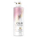 Olay Body Wash with Hyaluronic Acid and Vitamin B3, Cleansing & Nourishing, 17.9 Fl Oz (Pack of 4) Olay