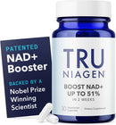 TRU NIAGEN Patented NAD+ Supplement for Anti Aging and Cell Regeneration, 300 mg Niagen, 90 Servings | Supports Cellular Energy, Brain, Muscle | Nicotinamide Riboside (NR) Take 1 Daily | 1 Bottle Infinity Warehouse