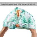 Sent Hair Shower Cap for Women Reusable Waterproof Bath Cap for Long Hair Cap for Shower Cute Large Turban Shower Cap for Braids(Pineapple) sent hair
