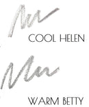 Eye Embrace Light Gray Eyebrow Pencils: Warm Betty & Cool Helen 2 Pack Bundle - Waterproof, Double-Ended Automatic Angled Tip & Spoolie Brush, Cruelty-Free Eye Embrace