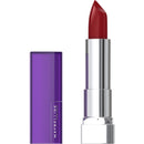 Maybelline Color Sensational Lipstick, Lip Makeup, Cream Finish, Hydrating Lipstick, Nude, Pink, Red, Plum Lip Color, Plum Rule, 0.15 oz; (Packaging May Vary) Maybelline New York