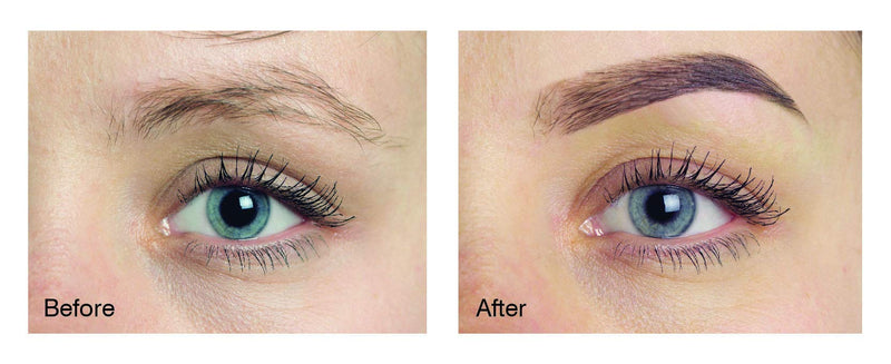 Godefroy Instant Eyebrow Color, Light Brown, 0.18 ounces, 12-weeks of long lasting, 3-applications per kit Godefroy