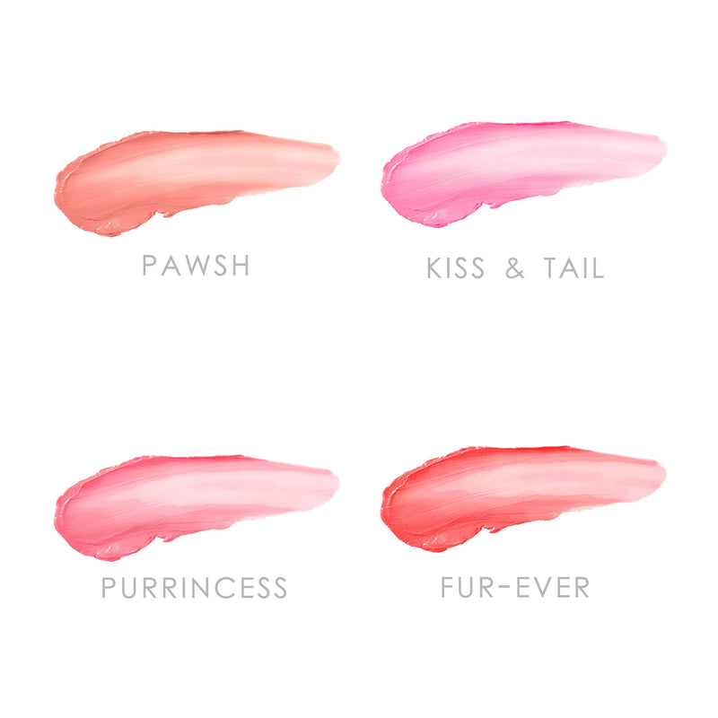 Winky Lux | Purrfect Pout | Lip Stain | With Jojoba Oil and Vitamin E | Semi-Sheer Finish | Natural Lipstick | Pawsh, .12 oz Winky Lux