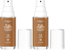 L'Oreal Paris True Match Super-Blendable Foundation, Medium Coverage Liquid Foundation Makeup, C4, Light Medium, 1 Fl Oz | C4, Light Medium, 1 Fl Oz Infinity Warehouse