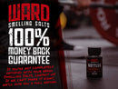 Ward Smelling Salts - Bottled Insanity - Insanely Strong Ammonia Inhalant for Athletes | Smelling Salt for Athletes - Powerlifting Hockey Football Weight Lifting and More | Insane Smelling Salt Ward Smelling Salts
