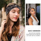 4-Pack DRESHOW Snake Leopard Headband Twist Headband Sport Vintage Yoga Headband Accessories Womens Girls DRESHOW