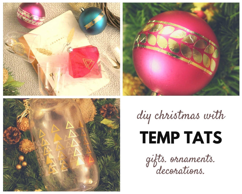 Terra Tattoos Gold Metallic Temporary Tats 75+ Geometric Henna Designs Moon, Stars, Arrows, Feathers Waterproof Nontoxic Long Lasting Perfect for Beach, Festivals, & more! Terra Tattoos