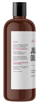 Jojoba Oil, USDA Certified Organic, 100% Pure, Cold Pressed, Unrefined. Revitalizes Hair & Gives Skin a Radiant Youthful Look. Great treatment for Face, Lips, Cuticles, Stretch Marks (16oz (473ml)) Kate Blanc Cosmetics Store
