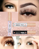 CMNRO Lash Glue Eyelash Glue Waterproof Eyelash Glue for False Lashes Super Strong Hold Eyelash Adhesive Latex-Free Suitable for Sensitive Eyes 0.176oz Clear CMNRO