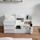 Makeup Organizer With Drawers, Bathroom Countertop Organizer for Cosmetics, Vanity Storage for Lipstick, Brushes, Lotions, Eyeshadow, Nail Polish and Jewelry Simbuy