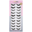 LASHVIEW Fake Eyelashes,False Eyelashes,Wispy lashes,Synthetic Fiber Material,Faux Mink Lashes,Fluffy Volume Lashes,3D Layered Effect(CDTZ-HX-10) LASHVIEW