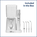 Waterpik Water Flosser For Teeth, Portable Electric Compact For Travel and Home - Nano Plus, WP-320, White Waterpik