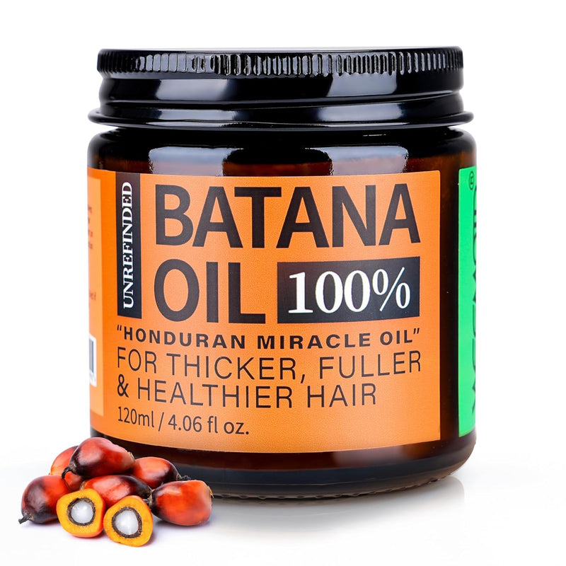 Unrefined Batana Oil for Hair Growth, Dr. Sebi Raw Batana Oil from Honduras, Hair Mask Hair Growth oil with Organic and Natural Ingredients, Mocha, 4.06 fl oz Infinity Warehouse