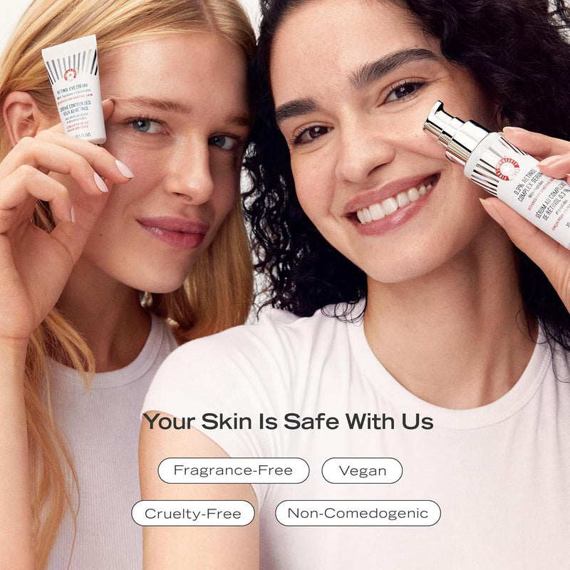 First Aid Beauty - 0.3% Retinol Complex Serum with Peptides, Designed for Sensitive Skin, Helps Visibly Improve Lines and Wrinkles with Less Irritation than Traditional Retinol, Non-Comedogenic, 1 oz Infinity Warehouse