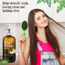 MAJESTIC PURE Apple Cider Vinegar Shampoo - Restores Shine & Reduces Itchy Scalp, Dandruff & Frizz - Sulfate Free, for All Hair Types, Men and Women - 16 fl oz MAJESTIC PURE