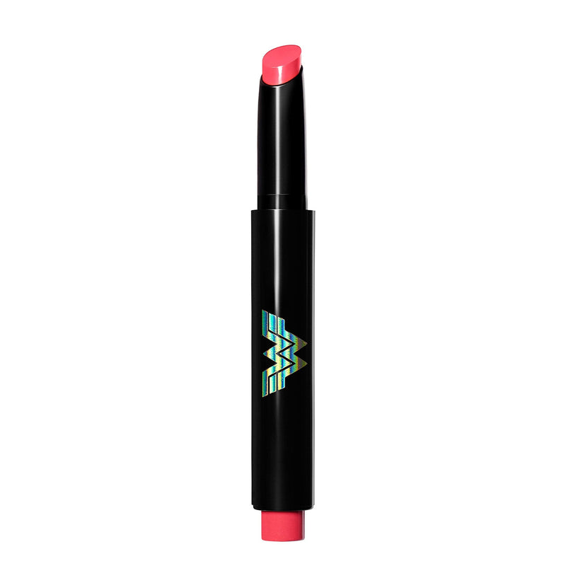 Revlon x WW84 Wonder Woman Kiss Melting Shine Lipstick, Moisturizing Non-Sticky Lipcolor with Coconut Oil and Shea Butter, in Pink, 002 Hot-Spirited, 0.64 oz REVLON