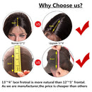 Perstar Water Wave Wig Human Hair Wigs For Women Brazilian Water Wave Lace Front Wigs Human Hair Pre Plucked Lace Front Wigs with Baby Hair Unprocessed Human Hair Wigs Wet and Wavy Lace Front Wigs 10" Perstar Store