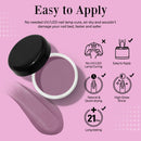 Dip Powder Nail Kit Starter, AZUREBEAUTY Purple Glitter 8 Colors Acrylic Dipping Powder System Essential Set with Top/Base Coat Activator Brush Saver for French Nail Art Manicure Beginner DIY Salon AZUREBEAUTY Store