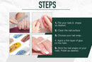 5 Second Nail Wrap Glue, Fix Splits, Cracks On Natural Nails and Full Cover Nails, Tips, Wraps 2 g, 3 count IBD