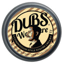 Dubs Was Here "Firm" Stache Cream, 1ounce screw top Tin - Competition style Moustache Wax Original Lavender scent Dubs Was Here
