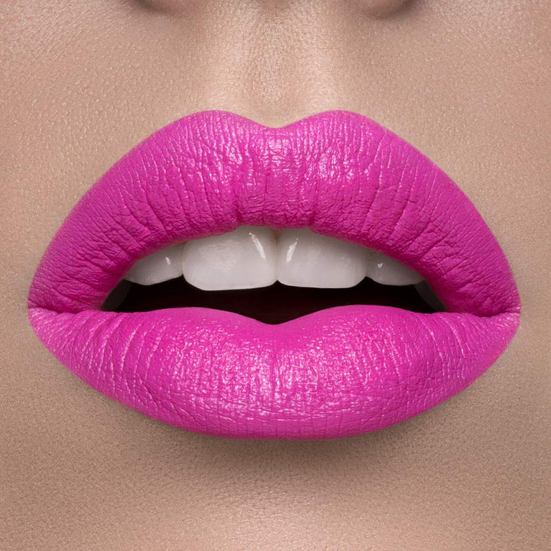 Long Lasting Matte Lipstick (Candy Floss) - Smudge Proof, Moisturizing, Non Sticky Lip Stick - Glides Smoothly - Vegan, Cruelty Free & Paraben Free - Lip Makeup by Mellow Cosmetics - Candy Floss Mellow