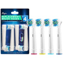 Replacement Toothbrush Heads Compatible with Oral B Electric Toothbrush Replacement Heads Precision Brush Heads Refills for Oralb Braun Pro 1000 Sonic Clean Soft Sensitive Precision More (20 Pk) Alayna
