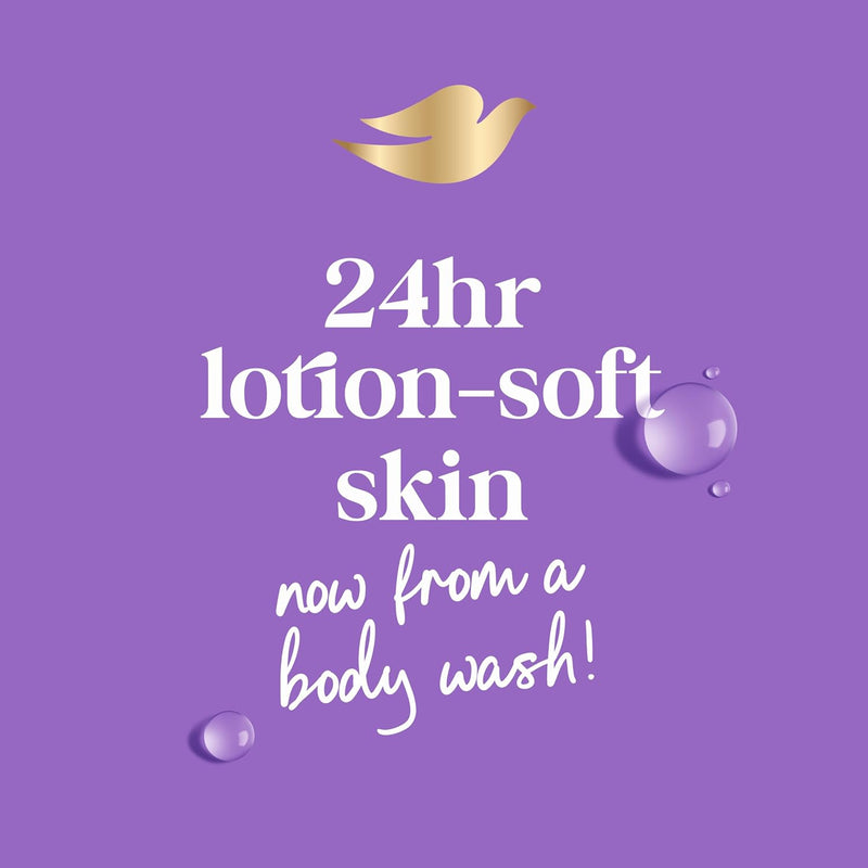 Dove Body Wash with Pump Relaxing Lavender Oil & Chamomile 3 Count for Renewed, Healthy-Looking Skin Gentle Skin Cleanser with 24hr Renewing MicroMoisture 30.6 oz Infinity Warehouse