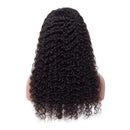 BLY Human Hair Lace Front Wig Deep Wave 4x4 Lace Closure Human Hair Wigs 180% Density Brazilian Virgin Hair Wigs Pre Plucked with Baby Hair Natural Black Color 24 Inch BLY Store