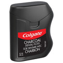 Colgate Charcoal Waxed Dental Floss, Non-Toxic and Non-Teflon, Mint - 2 Pack Colgate