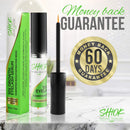 Shiok 10X Growth Eyelash Serum- Clinically Proven Eyelash Growth Enhancer and Brow Serum to Dramatically Boost Lashes and Eyebrows. Guaranteed Results within Four Weeks for Long Lavish Lashes. SHIOK SKINCARE