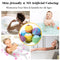 Lagunamoon Bath Bombs,12 Pcs Handmade Double-Layer Color Bath Bombs Gift Set, Rich Bubble, Natural & Organic Bath Bombs with Vegan Pure Essential Oils, Perfect Gifts for Kids, Women, Mom Lagunamoon