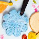Spongelle Wild Flower Buffer - Body Wash Infused Shower/Bath Sponge - Beach Grass SPONGELLÉ