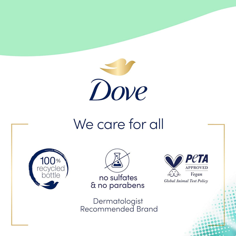 Dove Prebiotic Boost Hand Wash Gentle Detox 4 Count for Lasting Softness, with Marine Algae & Adaptogen, 12 oz Infinity Warehouse